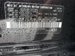 2018 Mitsubishi Outlander PHEV SEL with VIN JA4J24A5XJZ069866, listed as a Copart auction lot 40025634 with 91,476 mi miles. Bid and sale history available at carsss.com. Image 12.