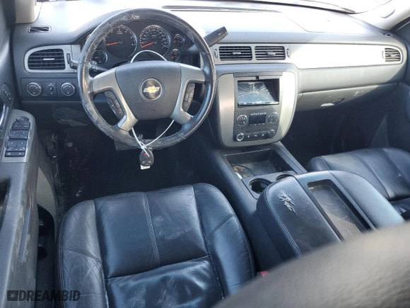 2012 Chevrolet Silverado 1500 LTZ with VIN 3GCPKTE72CG145251, listed as a Copart auction lot 45726985 with 0 mi miles and Salvage Title. Bid and sale history available at carsss.com. Image 8.