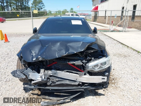 2016 BMW 4 Series 428i with VIN WBA3N7C55GK227677, listed as a IAAI auction lot 42048025 with 82,078 mi miles and . Bid and sale history available at carsss.com. Image 12.