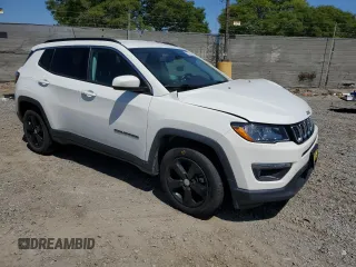 2020 Jeep Compass Latitude z VIN 3C4NJCBB2LT162755, wystawiony jako Copart lot #57730165 z przebiegiem 51 153 mil mil oraz Szkoda całkowita • Salvage title. Historia ofert i sprzedaży dostępna na DreamBid. Obrazek 4.