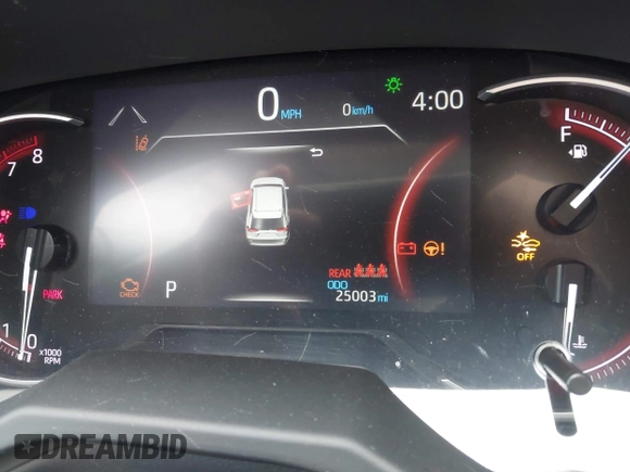 2023 Toyota RAV4 LE z VIN 2T3H1RFV1PW248254, wystawiony jako IAAI lot #41687924 z przebiegiem 25 003 mil mil oraz . Historia ofert i sprzedaży dostępna na DreamBid. Obrazek 7.