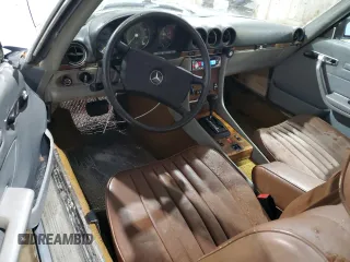 1983 Mercedes-Benz 380 380SL with VIN WDBBA45A2DB028566, listed as a Copart auction lot 80054634 with 42,427 mi miles and Clean Title. Bid and sale history available at carsss.com. Image 8.