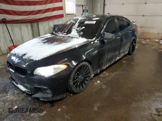 2012 BMW 5 Series 550i with VIN WBAFR9C57CDX78737, listed as a Copart auction lot 41994265 with 77,796 mi miles and Salvage Title. Bid and sale history available at carsss.com. Image 1.
