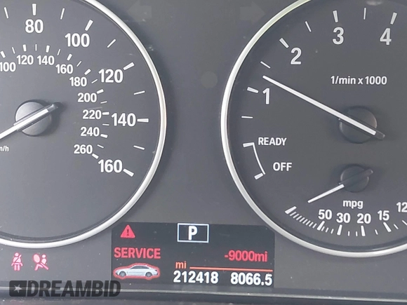 2014 BMW 4 Series 428i xDrive with VIN WBA3N5C52EF716998, listed as a IAAI auction lot 42548467 with 212,418 mi miles and . Bid and sale history available at DreamBid. Image 15.