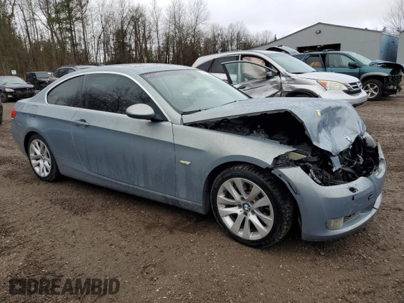 2007 BMW 3 Series 335i with VIN WBAWB73587P036795, listed as a Copart auction lot 80897634 with Not Provided miles and Salvage Title. Bid and sale history available at carsss.com. Image 4.