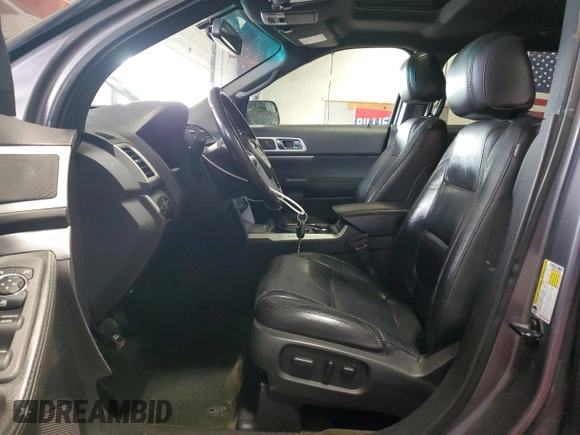 2013 Ford Explorer XLT with VIN 1FM5K8D87DGC48303, listed as a Copart auction lot 54557535 with 91,185 mi miles and Salvage Title. Bid and sale history available at carsss.com. Image 7.