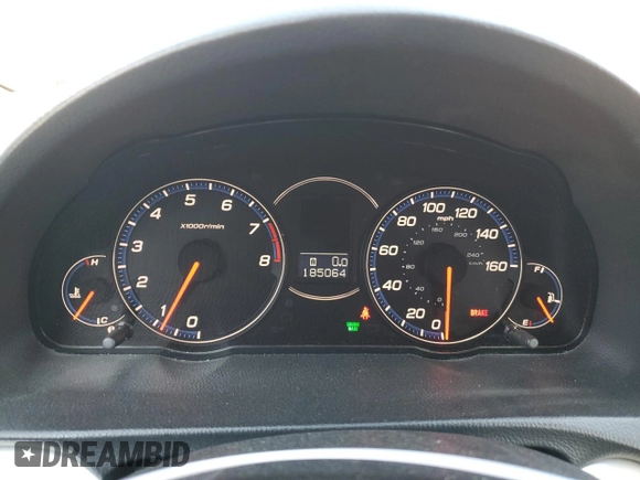 2006 Acura TSX Navi with VIN JH4CL95956C024784, listed as a Copart auction lot 76400464 with 185,064 mi miles and Clean title. Bid and sale history available at DreamBid. Image 9.