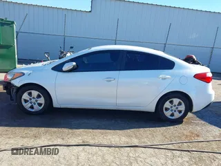 2016 Kia Forte LX with VIN KNAFX4A67G5554081, listed as a IAAI auction lot 41115117 with 145,432 mi miles. Bid and sale history available at carsss.com. Image 14.