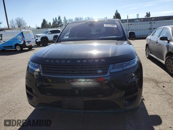 2023 Land Rover Range Rover Sport SE with VIN SAL1P9EU9PA110462, listed as a Copart auction lot 43116984 with 17,497 mi miles and . Bid and sale history available at DreamBid. Image 5.