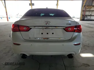 2017 Infiniti Q50 Premium with VIN JN1EV7AP9HM735109, listed as a Copart auction lot 51840745 with 95,507 mi miles and Salvage Title. Bid and sale history available at DreamBid. Image 6.
