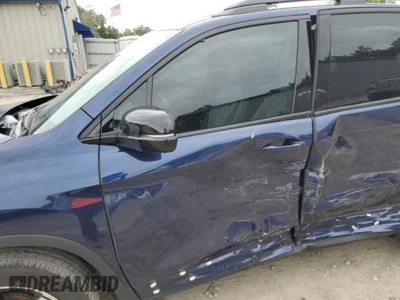 2023 Honda Passport Elite with VIN 5FNYF8H07PB036929, listed as a Copart auction lot 55981185 with 27,523 mi miles and Salvage title. Bid and sale history available at DreamBid. Image 7.