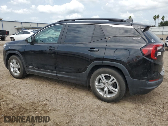 2022 GMC Terrain SLE with VIN 3GKALMEV5NL269942, listed as a Copart auction lot 54278465 with Not provided miles and Salvage title. Bid and sale history available at DreamBid. Image 2.