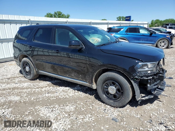 2024 Dodge Durango Special Service with VIN 1C4SDJFT4RC198792, listed as a Copart auction lot 53958545 with 8,611 mi miles and Salvage title. Bid and sale history available at DreamBid. Image 4.