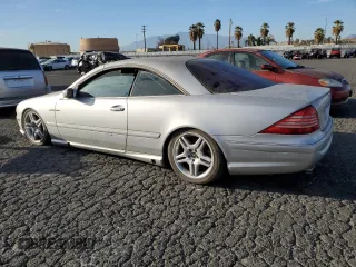 2003 Mercedes-Benz CL-Class 5.0L with VIN WDBPJ75J03A035656, listed as a Copart auction lot 89213775 with 0 mi miles and Clean Title. Bid and sale history available at carsss.com. Image 2.