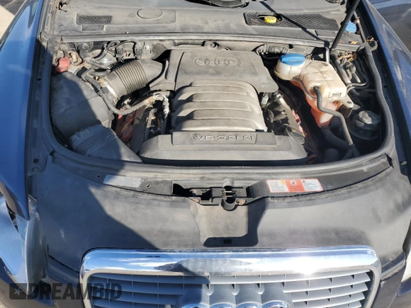 2007 Audi A6 3.2L with VIN WAUDH74F67N128366, listed as a Copart auction lot 86737484 with 147,057 mi miles and Non Repairable. Bid and sale history available at carsss.com. Image 11.