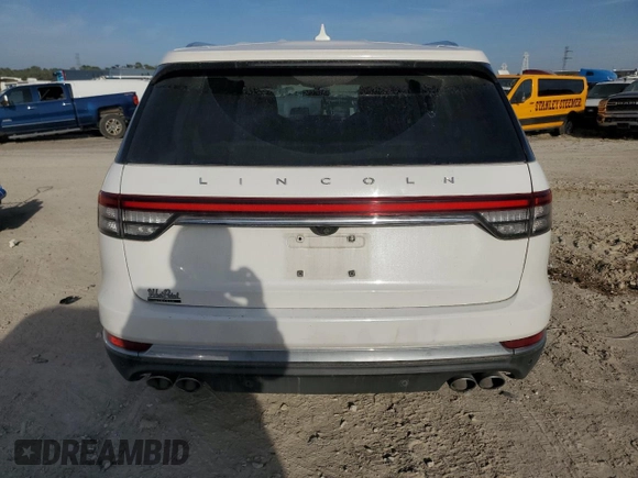 2020 Lincoln Aviator Reserve with VIN 5LM5J7WC1LGL27010, listed as a Copart auction lot 48890555 with 95,874 mi miles and Clean title. Bid and sale history available at DreamBid. Image 6.