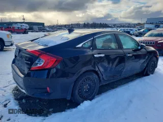 2020 Honda Civic Sedan Touring with VIN 2HGFC1F93LH105422, listed as a Copart auction lot 88485325 with 72,006 mi miles and Salvage Title. Bid and sale history available at carsss.com. Image 3.