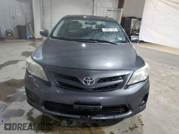 2011 Toyota Corolla L with VIN 2T1BU4EE5BC566866, listed as a Copart auction lot 53897055 with 174,650 mi miles and Salvage Title. Bid and sale history available at carsss.com. Image 5.