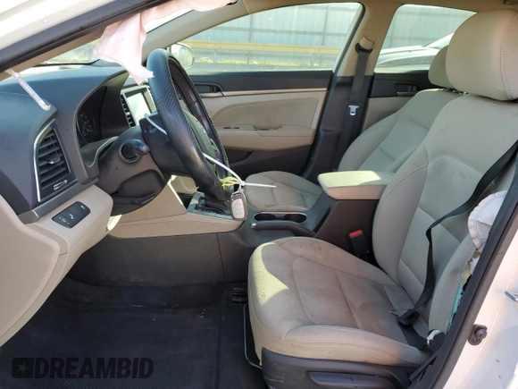 2018 Hyundai Elantra SEL with VIN 5NPD84LF3JH365021, listed as a Copart auction lot 81821454 with 90,698 mi miles and Salvage Title. Bid and sale history available at DreamBid. Image 7.