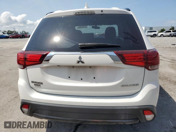 2018 Mitsubishi Outlander SE with VIN JA4AD3A31JZ048164, listed as a Copart auction lot 61618045 with 74,953 mi miles and Salvage title. Bid and sale history available at DreamBid. Image 6.