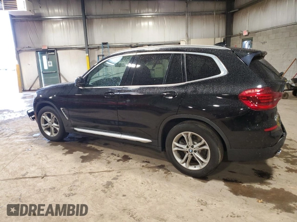 2020 BMW X3 xDrive30i with VIN 5UXTY5C06LLE57981, listed as a Copart auction lot 52545775 with Not Provided miles and Salvage Title. Bid and sale history available at DreamBid. Image 2.