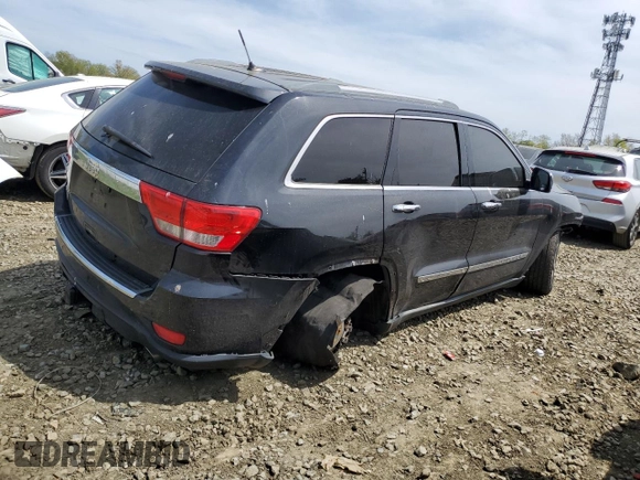 2011 Jeep Grand Cherokee Overland Summit with VIN 1J4RR6GTXBC702502, listed as a Copart auction lot 54712375 with 172,467 mi miles and Clean Title. Bid and sale history available at carsss.com. Image 3.