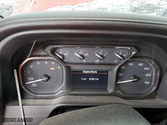 2019 GMC Sierra 1500 SLT with VIN 1GTU9DED5KZ123141, listed as a Copart auction lot 45102115 with 0 mi miles and Salvage Title. Bid and sale history available at carsss.com. Image 9.