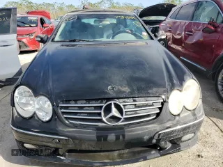 2005 Mercedes-Benz CLK 500 with VIN WDBTK75J45F134515, listed as a Copart auction lot 75918994 with Not Provided miles and Non Repairable. Bid and sale history available at DreamBid. Image 5.