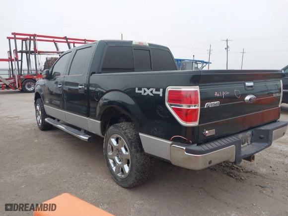 2013 Ford F-150 XL with VIN 1FTFW1ET4DKE22476, listed as a IAAI auction lot 41424670 with 155,326 mi miles. Bid and sale history available at carsss.com. Image 3.