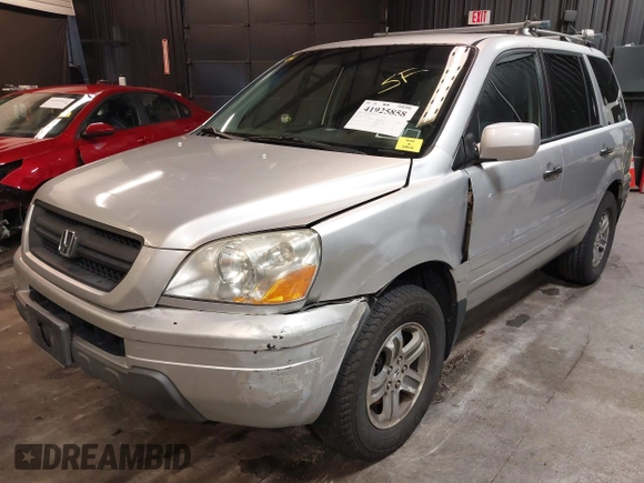 2005 Honda Pilot EX with VIN 5FNYF18465B031034, listed as a IAAI auction lot 41925858 with 194,211 mi miles and . Bid and sale history available at DreamBid. Image 18.
