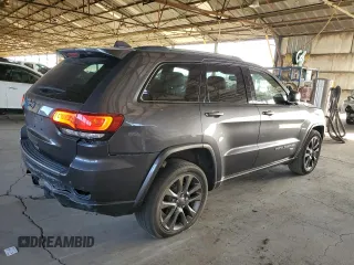 2017 Jeep Grand Cherokee Limited with VIN 1C4RJFBG6HC647157, listed as a Copart auction lot 47461885 with 70,347 mi miles and Salvage Title. Bid and sale history available at carsss.com. Image 3.