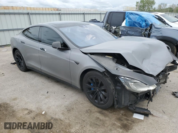2016 Tesla Model S 90D с VIN 5YJSA1E26GF129054, выставлен на аукционе Copart как лот 54597655 с пробегом 158 158 миль миль и Списание • Salvage title. История ставок и продаж доступна на DreamBid. Изображение 4.