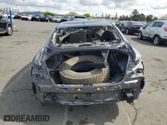 2021 Infiniti Q50 Red Sport 400 with VIN JN1FV7DP9MM850495, listed as a Copart auction lot 52010455 with Not Provided miles and Non Repairable. Bid and sale history available at DreamBid. Image 6.