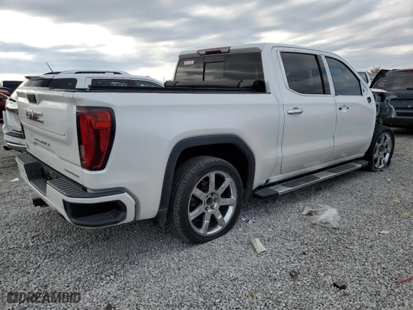 2020 GMC Sierra 1500 Denali with VIN 3GTU9FED5LG169680, listed as a Copart auction lot 79700534 with 98,942 mi miles and Salvage Title. Bid and sale history available at carsss.com. Image 3.