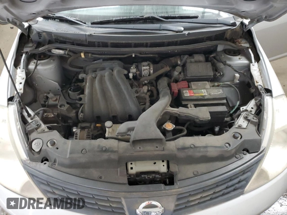 2009 Nissan Versa 1.6 with VIN 3N1CC11E49L422408, listed as a Copart auction lot 55093745 with 169,189 mi miles and Salvage title. Bid and sale history available at DreamBid. Image 11.