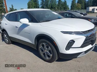 2025 Chevrolet Blazer LT with VIN 3GNKBHR48SS194139, listed as a IAAI auction lot 42755768 with 7,137 mi miles and . Bid and sale history available at DreamBid. Image 1.