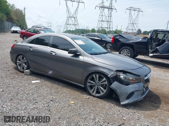 2019 Mercedes-Benz CLA 250 with VIN WDDSJ4GB5KN758528, listed as a IAAI auction lot 39935376 with 13,790 mi miles and . Bid and sale history available at DreamBid. Image 1.
