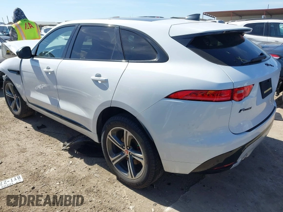 2020 Jaguar F-Pace S with VIN SADCM2FV5LA638361, listed as a IAAI auction lot 41670773 with 33,312 mi miles and . Bid and sale history available at DreamBid. Image 3.