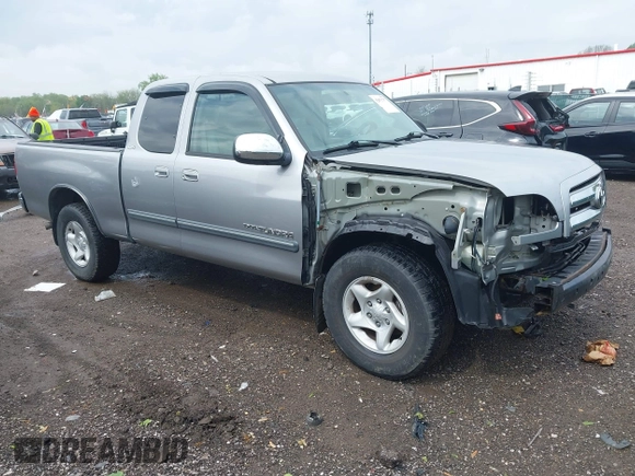 2003 Toyota Tundra SR5 with VIN 5TBRT34163S434212, listed as a IAAI auction lot 42075757 with 196,485 mi miles and . Bid and sale history available at DreamBid. Image 1.