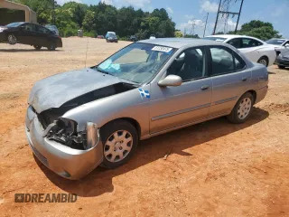 2000 Nissan Sentra XE with VIN 3N1CB51D1YL344637, listed as a Copart auction lot 61230975 with 129,460 mi miles and Salvage title. Bid and sale history available at DreamBid. Image 1.