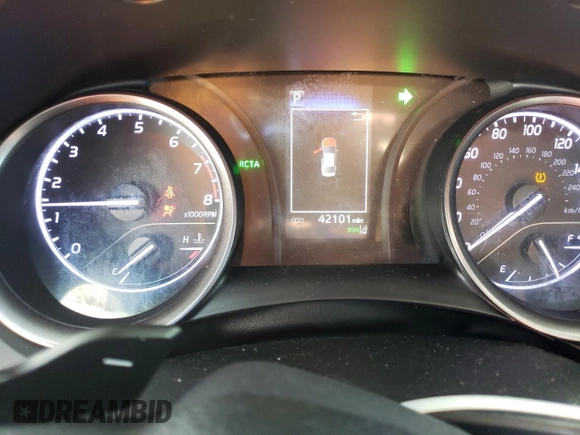 2022 Toyota Camry SE with VIN 4T1T11AK9NU016306, listed as a Copart auction lot 44449885 with 42,101 mi miles and Salvage Title. Bid and sale history available at DreamBid. Image 9.