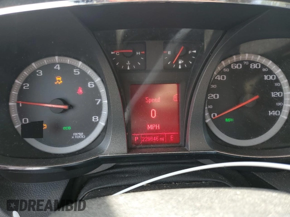 2012 GMC Terrain SLT-1 with VIN 2GKALUEK3C6169183, listed as a Copart auction lot 50394505 with 229,846 mi miles and Salvage Title. Bid and sale history available at carsss.com. Image 9.