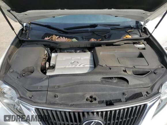 2010 Lexus RX 350 with VIN JTJBK1BA4A2002285, listed as a Copart auction lot 60597945 with 61,903 mi miles and Salvage title. Bid and sale history available at DreamBid. Image 12.