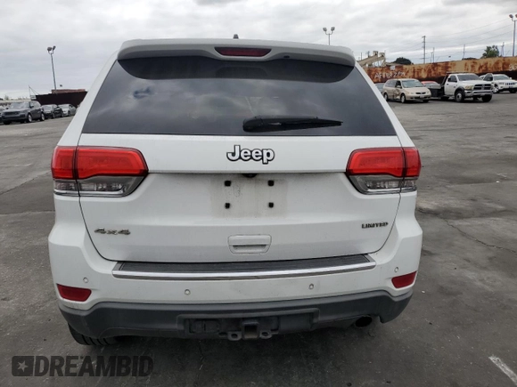2016 Jeep Grand Cherokee Limited 75th Anniversary with VIN 1C4RJFBG3GC311867, listed as a Copart auction lot 50824975 with 141,125 mi miles and Salvage Title. Bid and sale history available at DreamBid. Image 6.