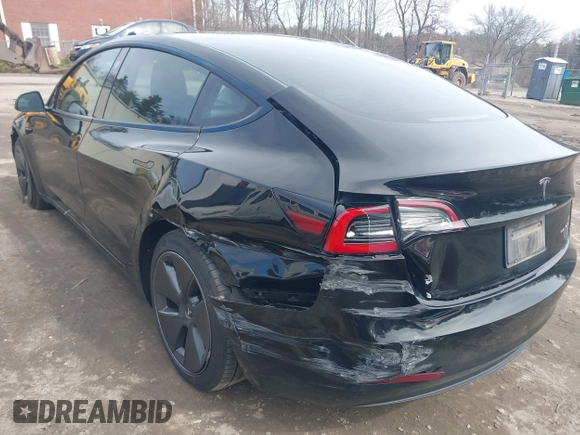 2022 Tesla Model 3 Long Range with VIN 5YJ3E1EBXNF177128, listed as a IAAI auction lot 41966089 with 75,140 mi miles and . Bid and sale history available at DreamBid. Image 3.