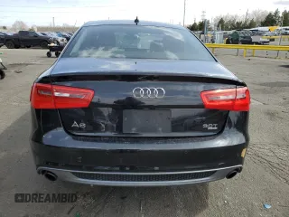 2015 Audi A6 Prestige with VIN WAUHGBFC5FN039459, listed as a Copart auction lot 49908565 with 132,535 mi miles and Salvage title. Bid and sale history available at DreamBid. Image 6.