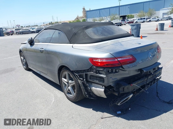2018 Mercedes-Benz E 400 with VIN WDD1K6FB7JF042020, listed as a IAAI auction lot 42022041 with 69,859 mi miles and . Bid and sale history available at DreamBid. Image 3.