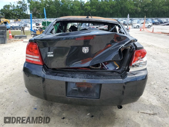 2010 Dodge Avenger SXT with VIN 1B3CC4FB2AN136172, listed as a Copart auction lot 52784295 with 0 mi miles and Non Repairable. Bid and sale history available at carsss.com. Image 6.