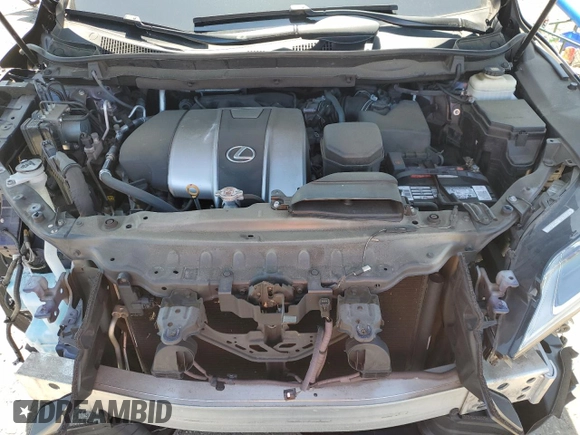 2017 Lexus RX with VIN 2T2BZMCA8HC114237, listed as a Copart auction lot 51142415 with 52,663 mi miles and Salvage Title. Bid and sale history available at carsss.com. Image 12.