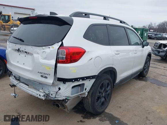 2023 Subaru Ascent Onyx with VIN 4S4WMAHD5P3439677, listed as a IAAI auction lot 41554153 with 14,161 mi miles and . Bid and sale history available at DreamBid. Image 4.